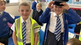 Year 5 have a visit from the mini police